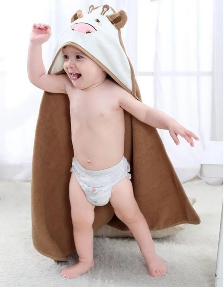 hot selling organic cotton bamboo baby bath hooded towel