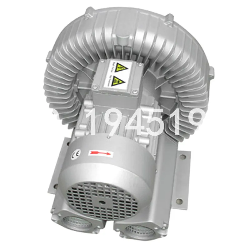 2RB6307AH16 2.2KW/2.55KW трехфазный высокого давления экспресс-доставку воздухом резинового кольца вихревой насос для разведения рыбы