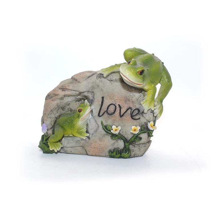 Уличное украшение для сада в виде лягушки