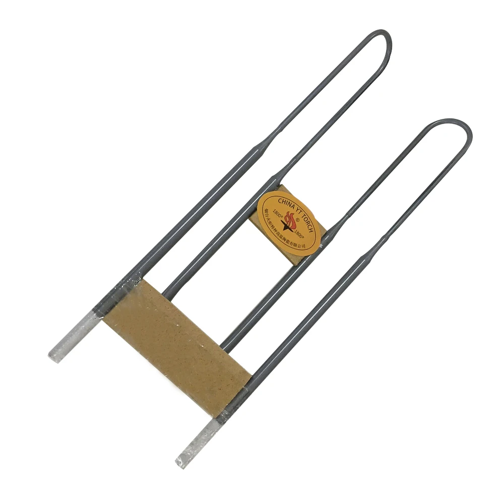 YT torch TC1800 Industrial Furnace China u shape mosi2 heating element degree
