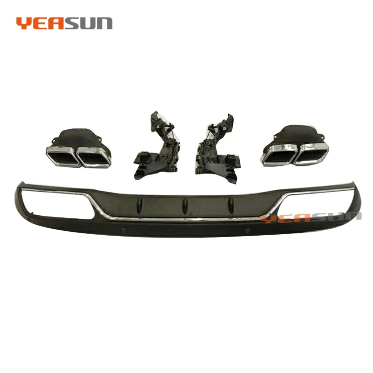 Нормальный W205 C63 AMG задний диффузор подтяжку лица modificatione для Mercedes Benz