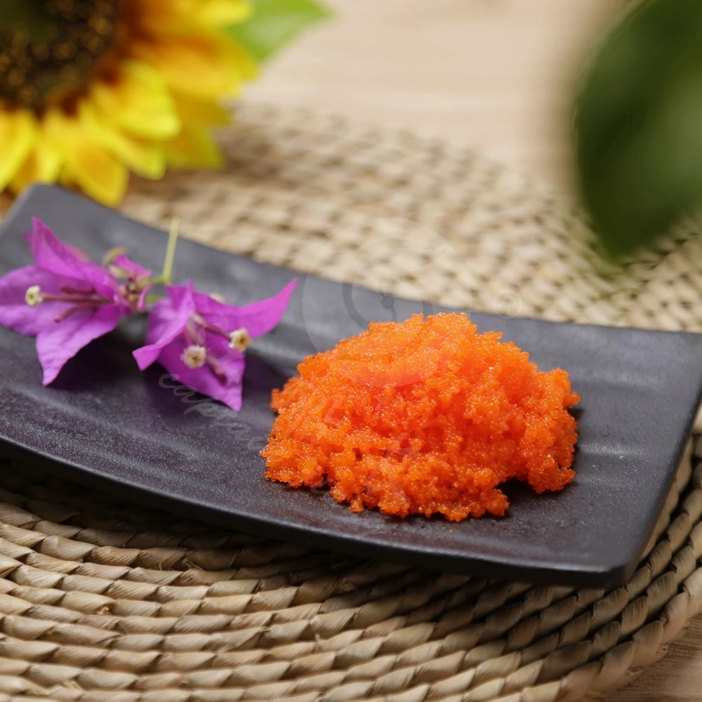 YELLOW FROZEN SEASONED FLYING FISH ROE 10kg/box