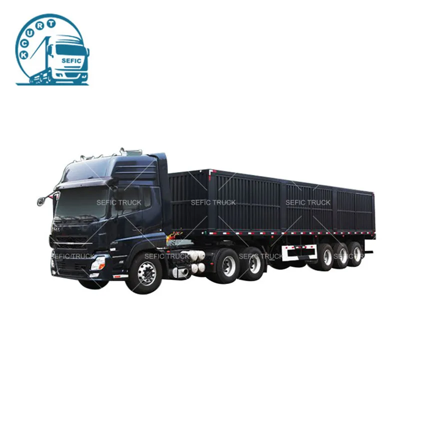 Factory Direct Container Semi Trailer 40ft Dry Van Semi Trailer For Sale