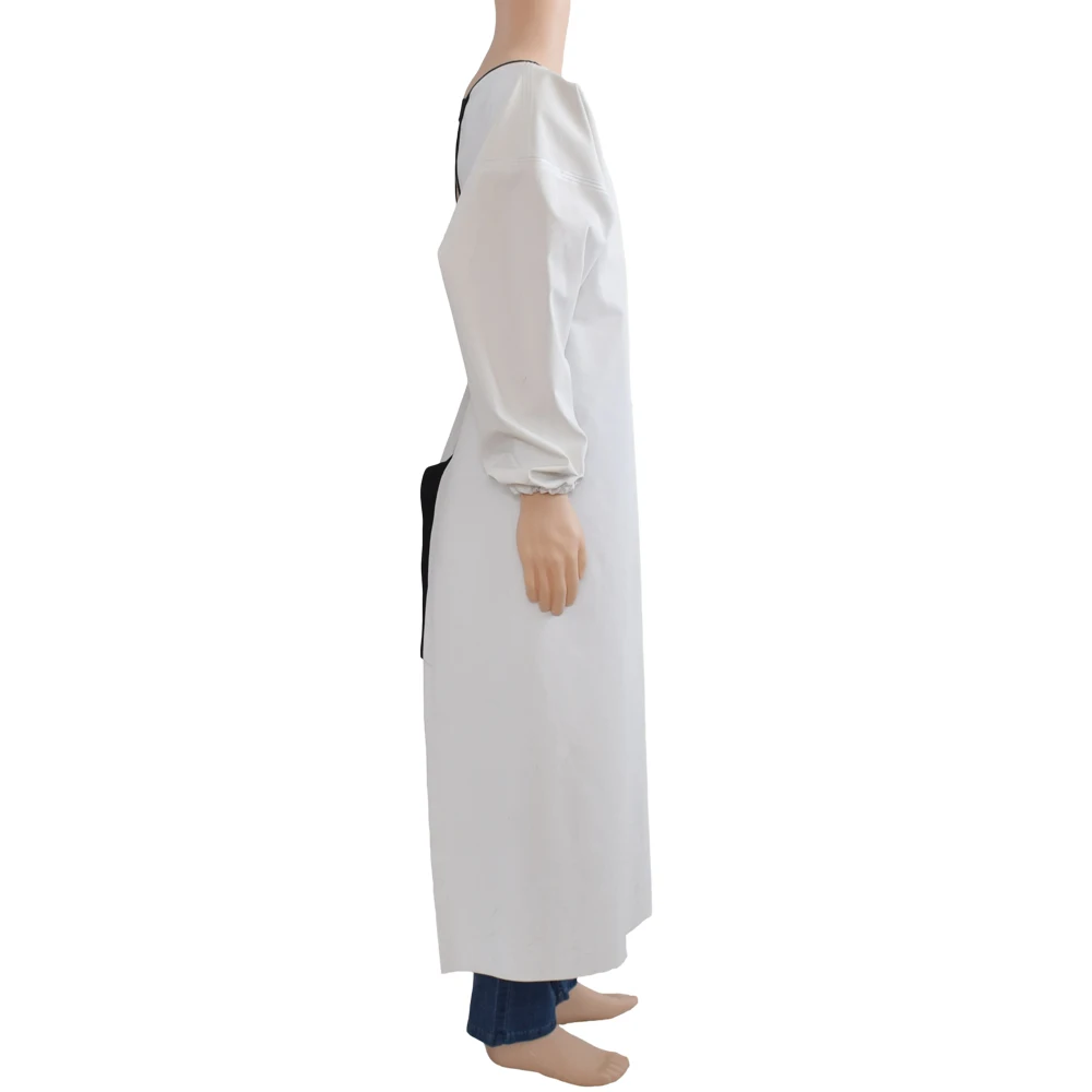 New loose comfortable PVC waterproof sleeved apron