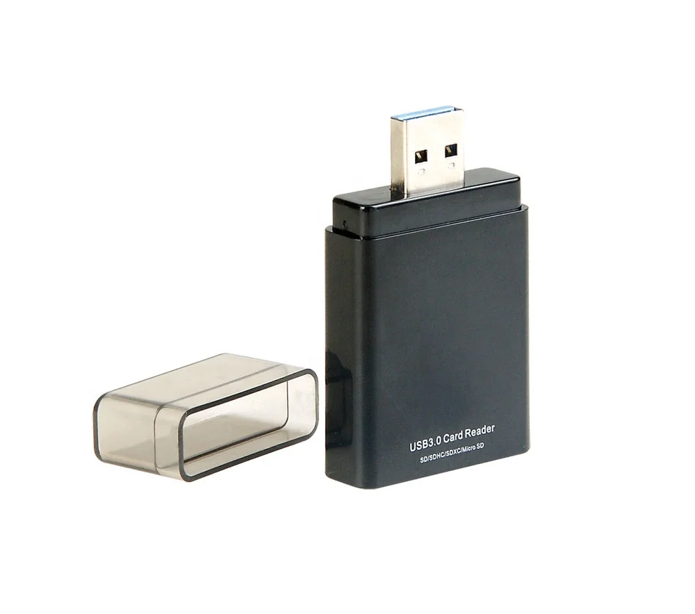  Super Speed USB3.0 SD Card Reader/Writer Support dual