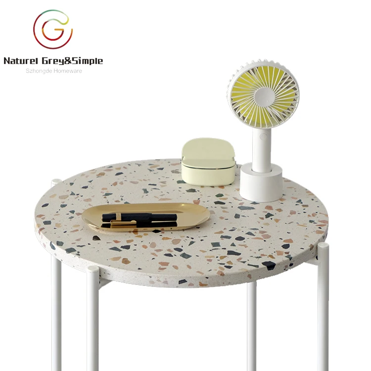 Terrazzo Waterstone Design Living Tea Table Top Terrazzo Table Top