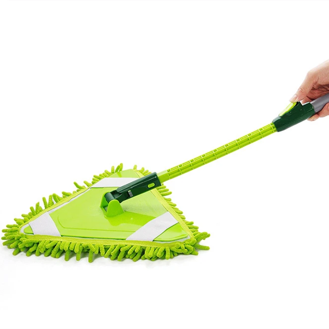 Household cleaning Retractable large triangle mop flat mop