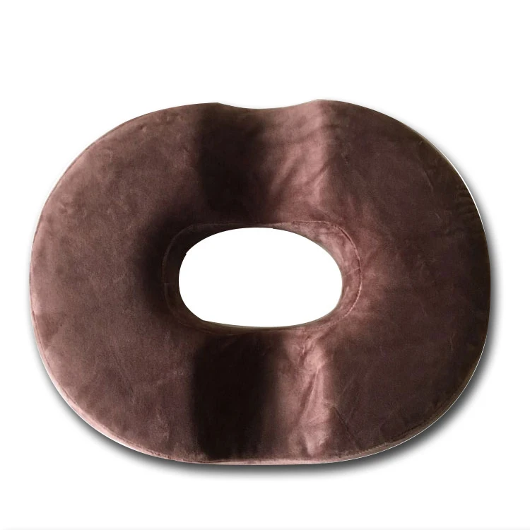 Подушка пончика кольца геморроя с отверстием в середине для свай