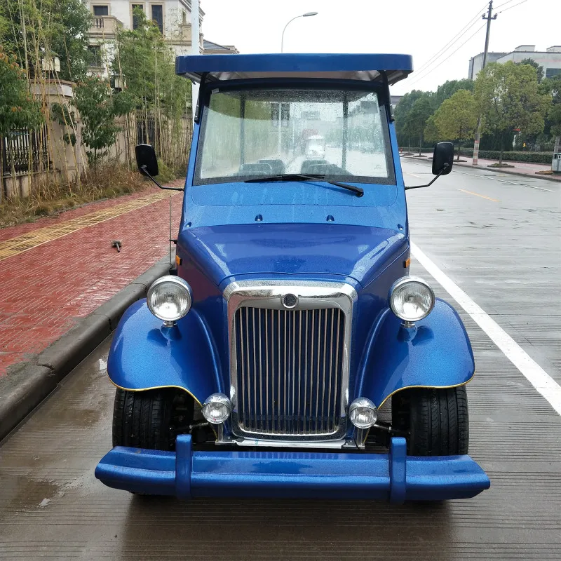 Four wheel 6 seat low speed deluxe gas powered vintage cars for sale