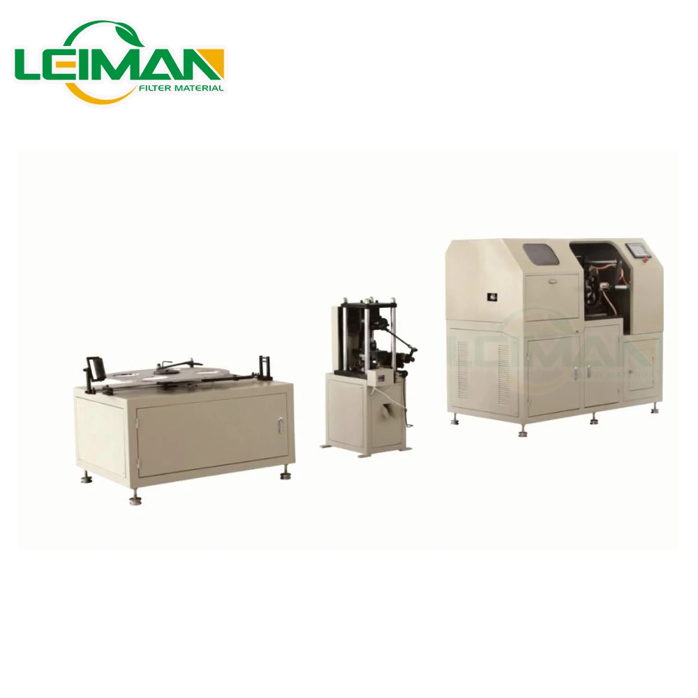 Car oil filter production machine line