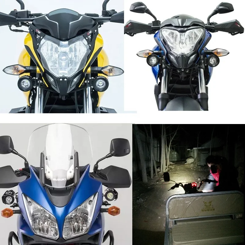 
12V 24V 2 inch 2' Round 10W Motorcycle Projector Headlight Accessories Motorcycle LED Fog Light Top reliable quality nice 2'' round worklight 10w motorcycle waterproof 12volt Motorcycle, Bike , Bicycle, Scooter autocycle, autobike led light