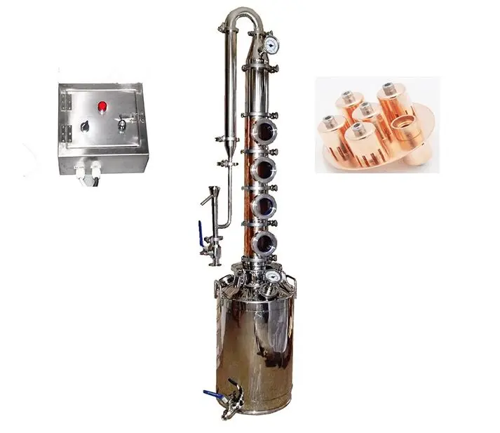 50L 100L 200L bubble cap модульная moonshine reflux дистиллятор алкоголь/горшок все еще/водка винокурня для продажи