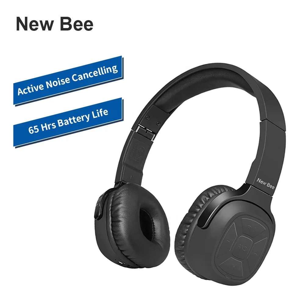 С шумоподавлением Беспроводная оголовье bluetooth V4.1 гарнитура наушники с микрофоном