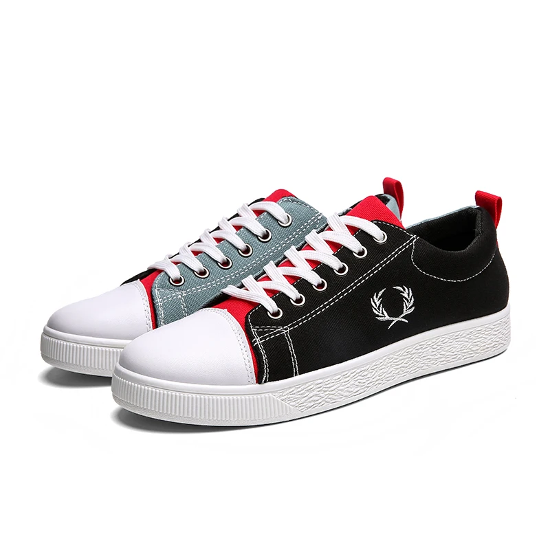 New design factory wholesale custom casual sneakers fashion leisure canvas sports shoes men