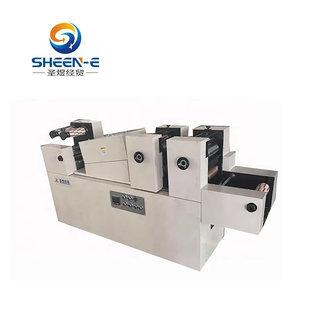
High Quality bopp opp adhesive tape flexographic tape printing machine 