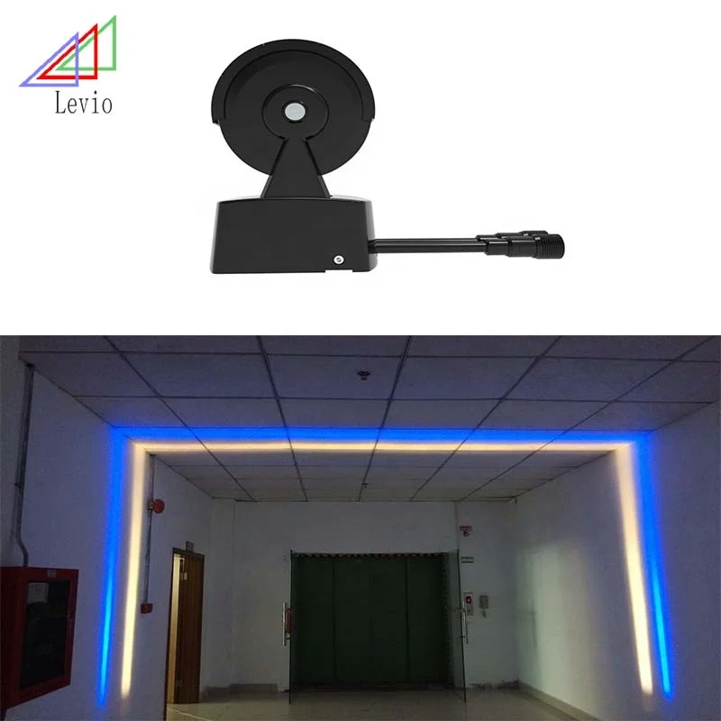 
curtain 360 degree IP65 dmx rgb commercial led window trick light Wall Mounted DMX RGB 360 Degree Graphic Led Window Lamp Trick 
