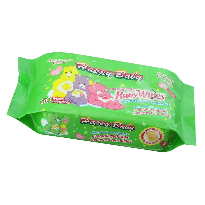 Bamboo Fabric Soft Delicate Biodegradable Cleaning Wet Baby Wipes