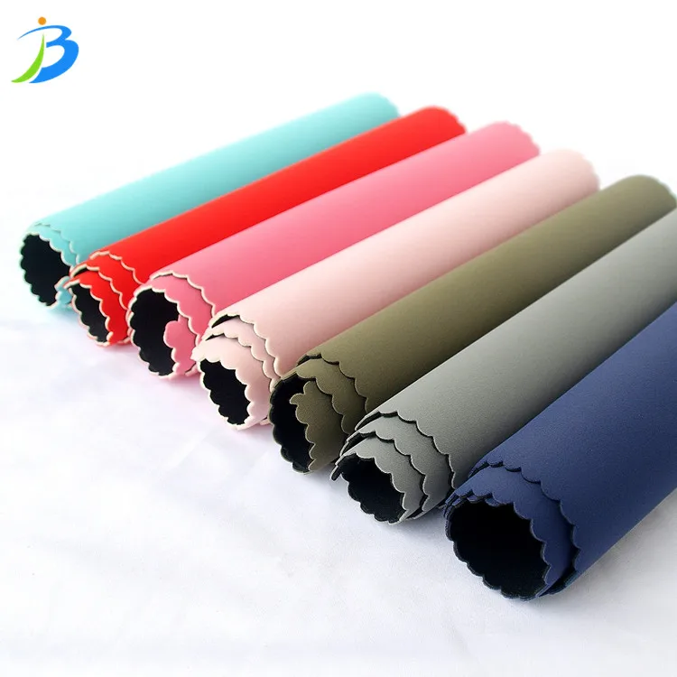 Неопреновая ткань Jianbo из лайкры на заказ с одной стороной из лайкры 2 мм, Неопреновая ткань для бикини, костюма для дайвинга