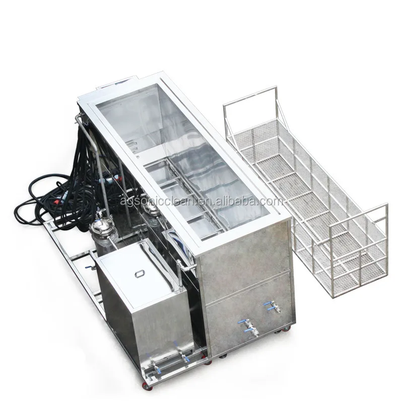 Ultrasonic Wave Radiator Clean Heat Exchangers Industrial Parts Wash Machine Ultrasonic Cleaning Tank