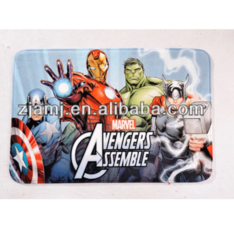 Коралловый флис памяти Крытый дверной коврик