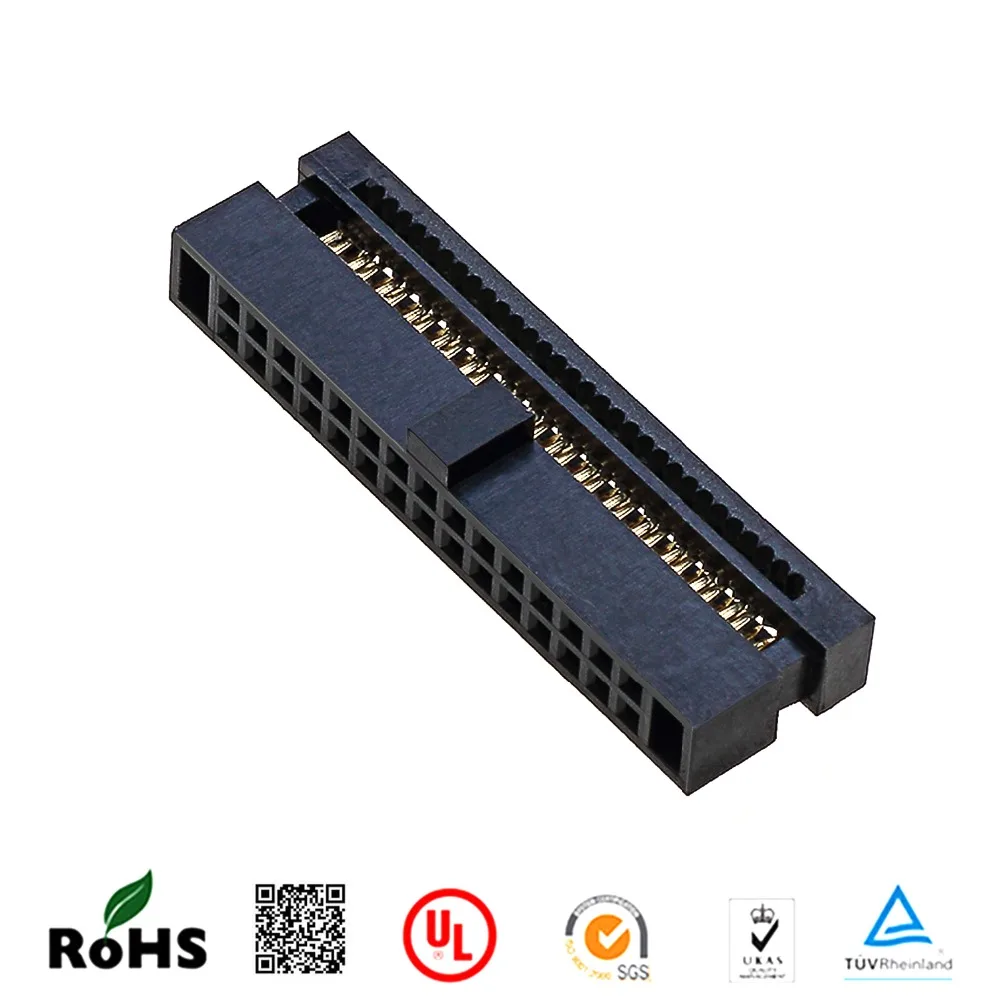 1,27 DIP разъем, 1,27 IDC разъем, 0,635 плоский кабель