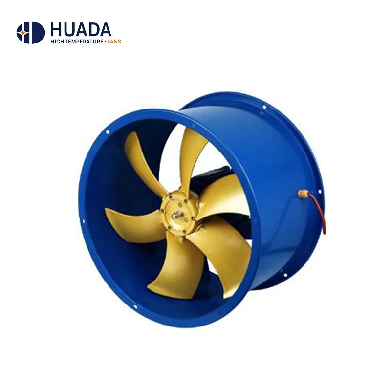 High temperature resistance industrial axial flow fan with explosion proof motor