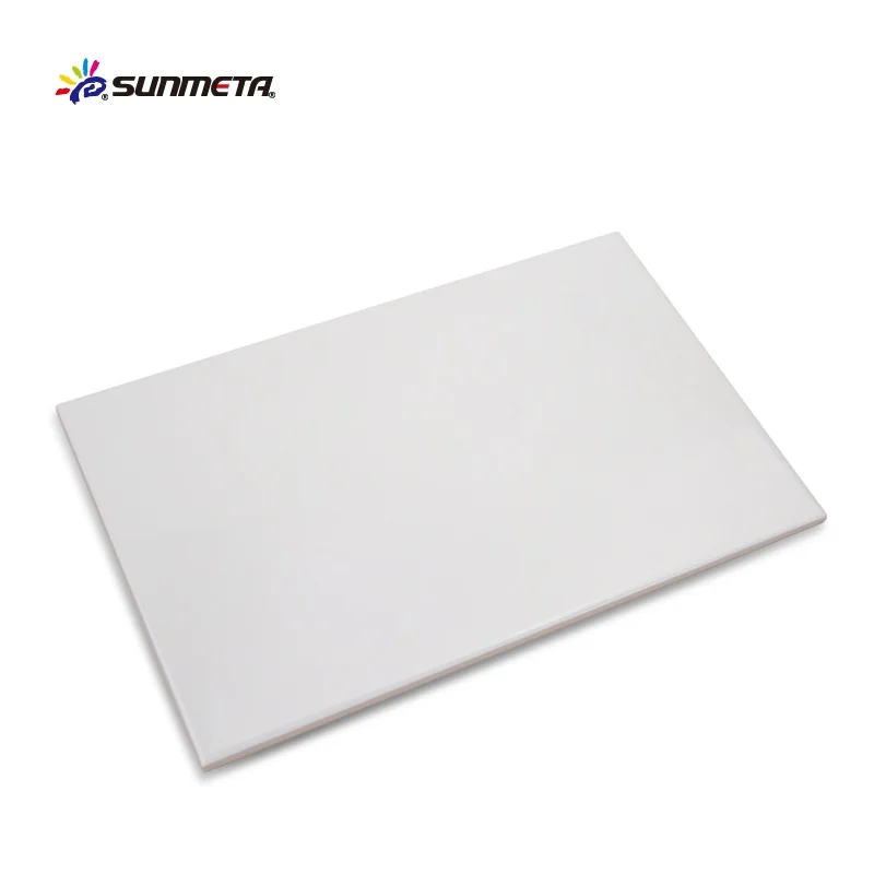  Китайский поставщик Sunmeta популярная белая декоративная настенная плитка с сублимационным покрытием для