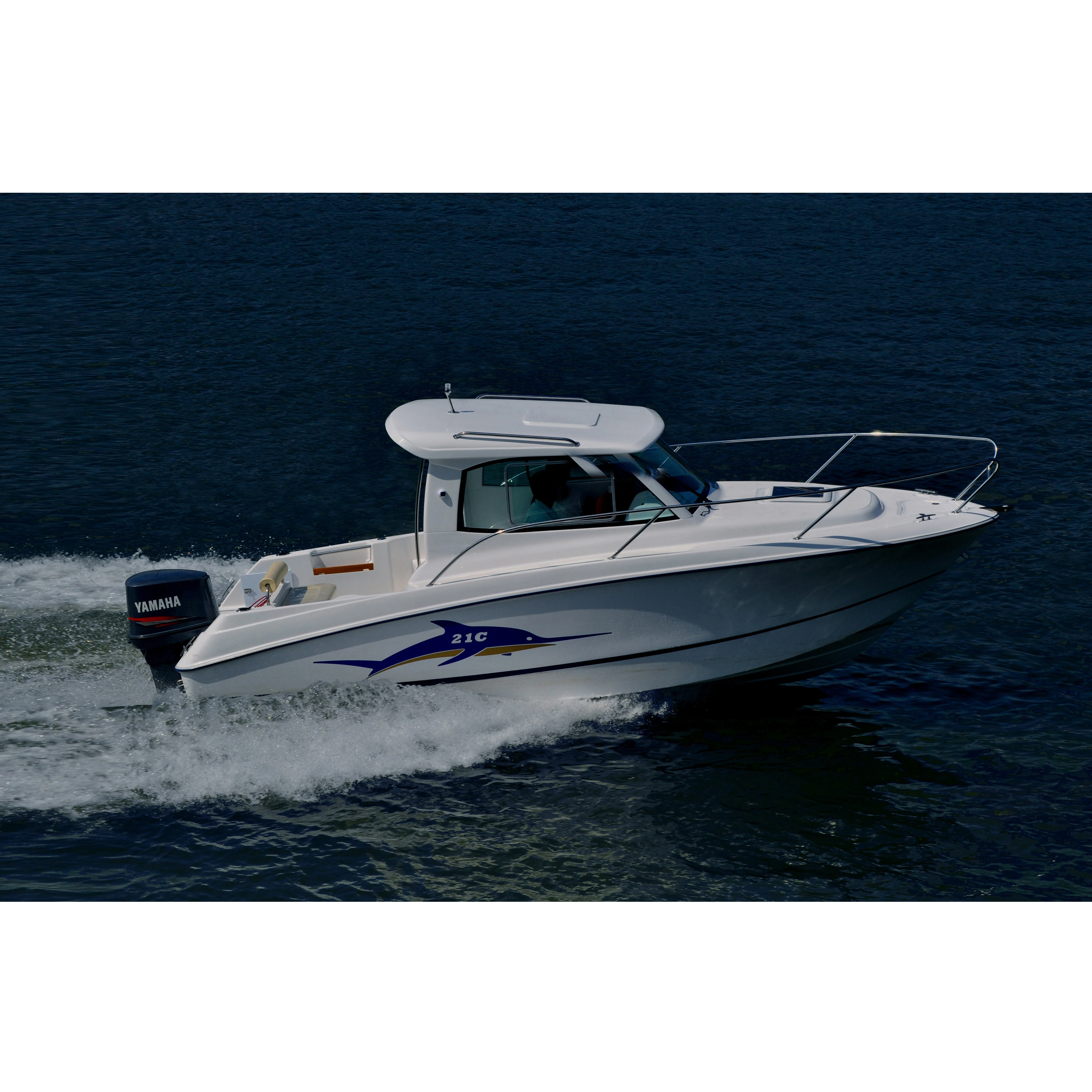 
21C FRP boat yacht made in China high quality 