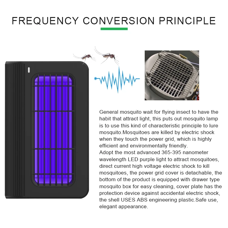 
Electron Led Anti Mosquito Indoor Insect Killer Insect Lamp Fly Pests Catcher Lamp 