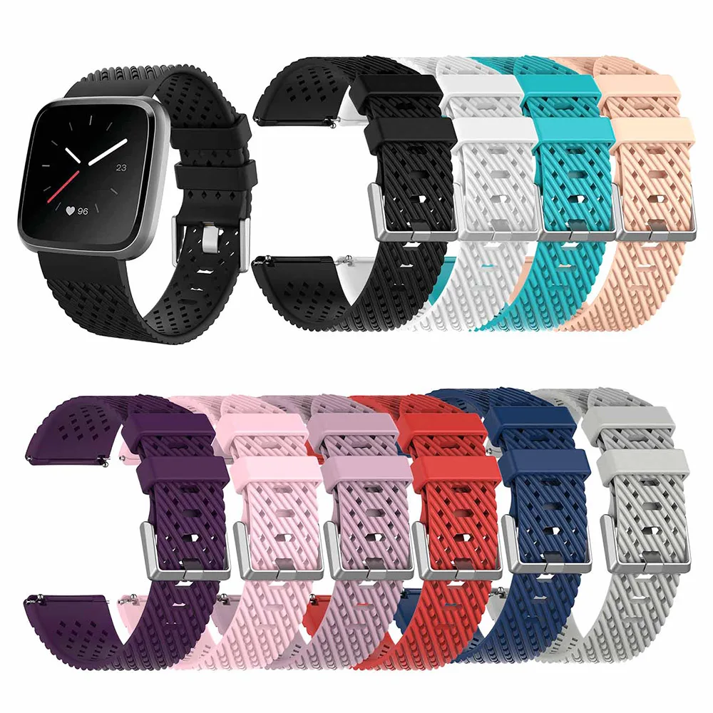  Силиконовый ремешок для Fitbit Versa/Versa lite Edition часы мужчин и женщин