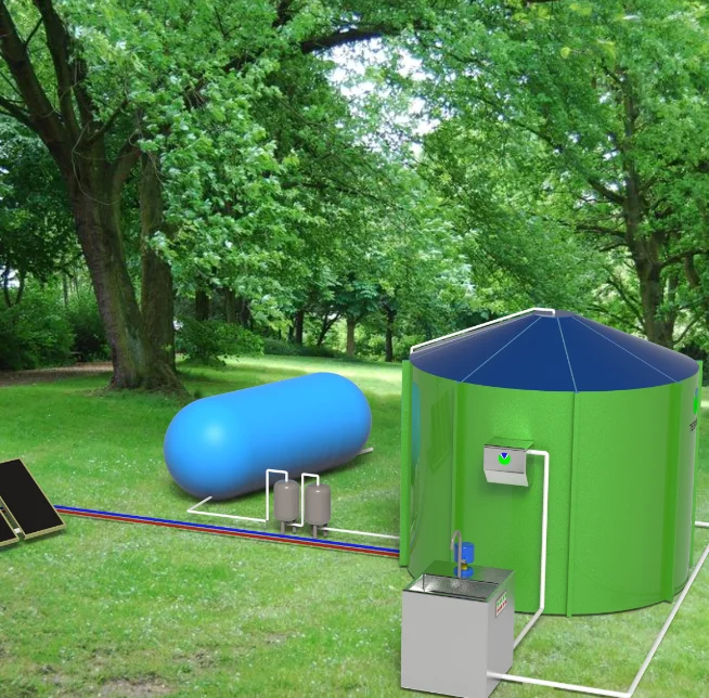 Abattoir offal waste treatment plant