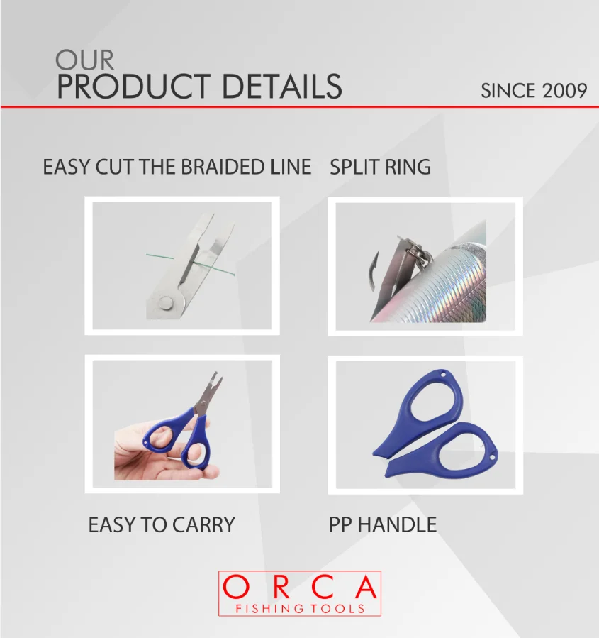 stainless steel fly fishing pliers scissors