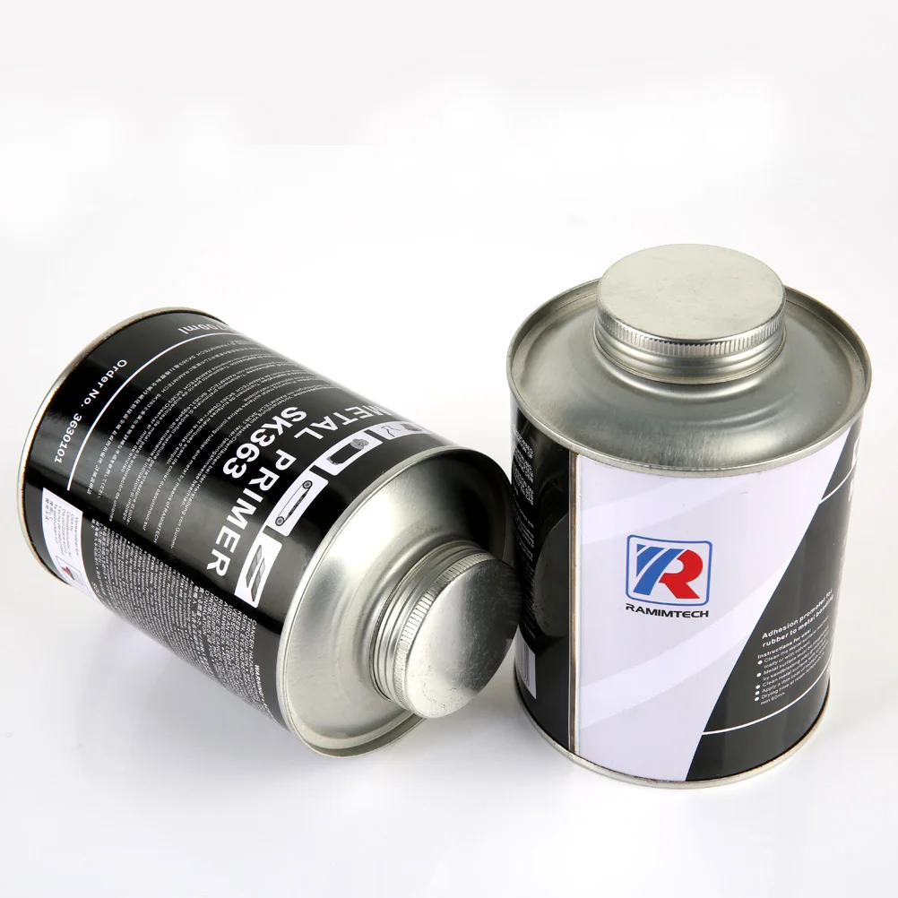 Conveyor belt cold bonding agent for rubber to metal bonding