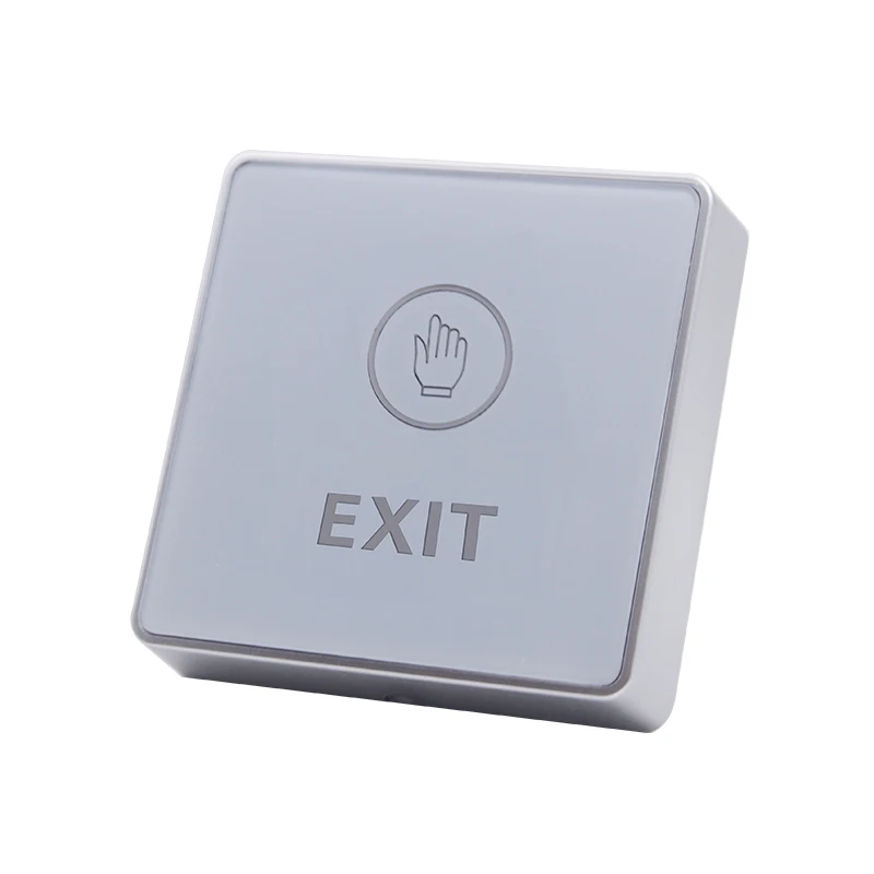 Высококачественная система контроля доступа, нажимная кнопка двери к выходу и ИК Беспроводная ручная сенсорная кнопка выхода с совместимой системой ZK