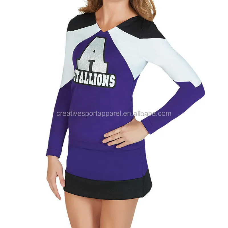 OEM Wholesale Sublimated Cheerleader Cheerleading uniforms Costume