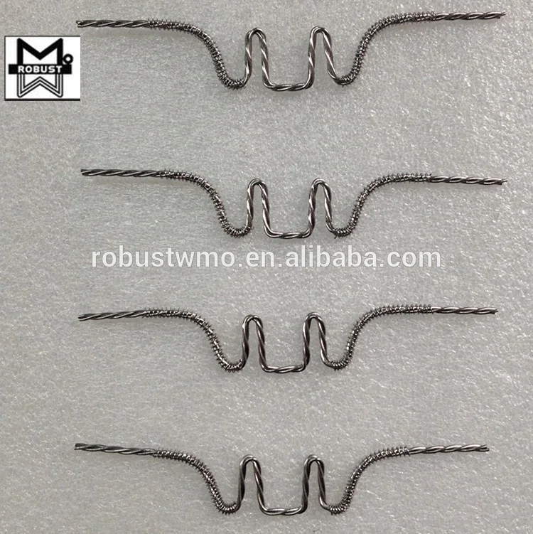 Вольфрамовая нагревательная катушка с 3 Проводами для вакуумного покрытия