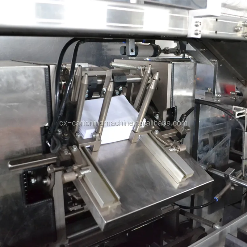 
Whole sale product glue sealing packing condom automatic high speed cartoning machine 