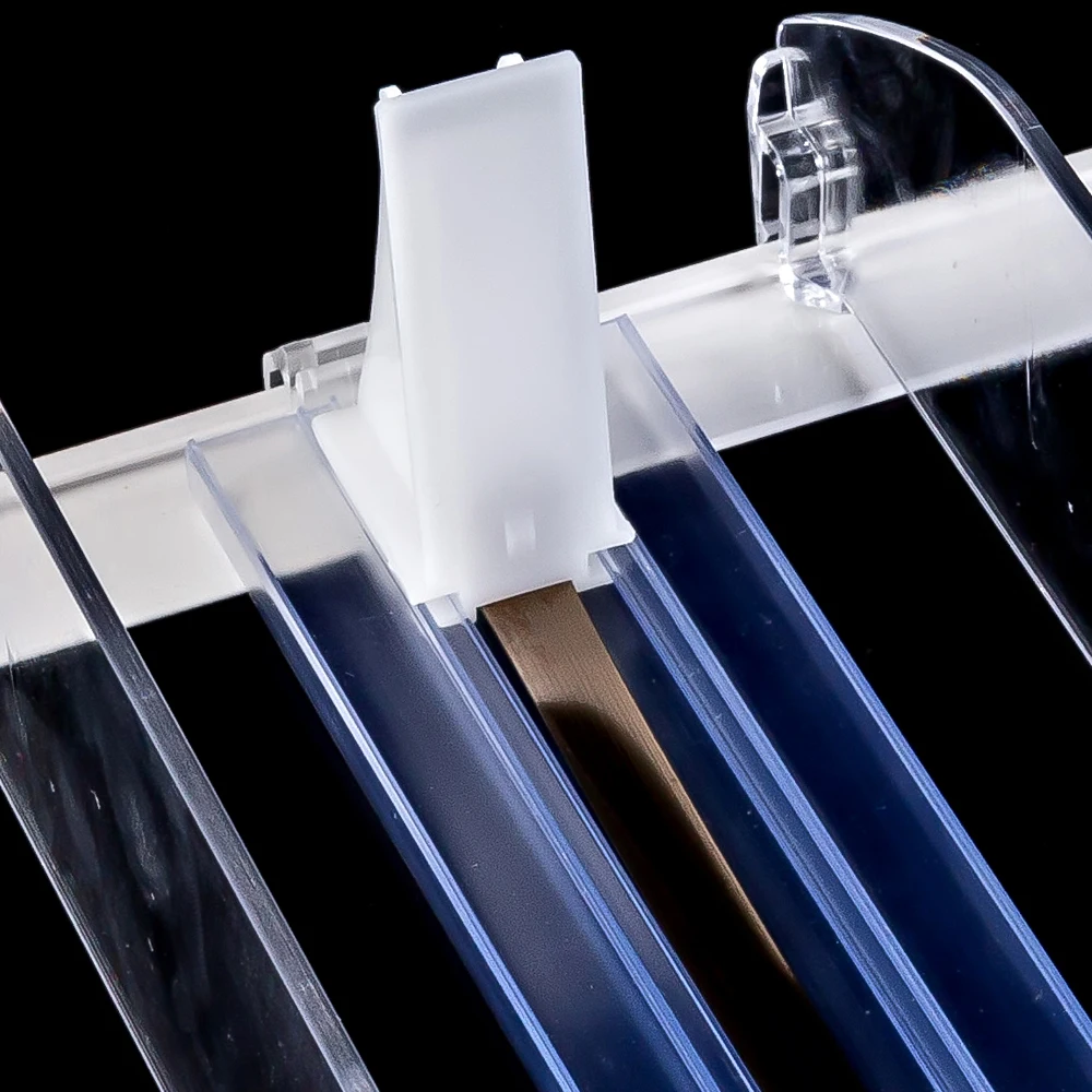 Прямая продажа с завода, новый дизайн, пластиковая прозрачная полка толкатель для сигарет