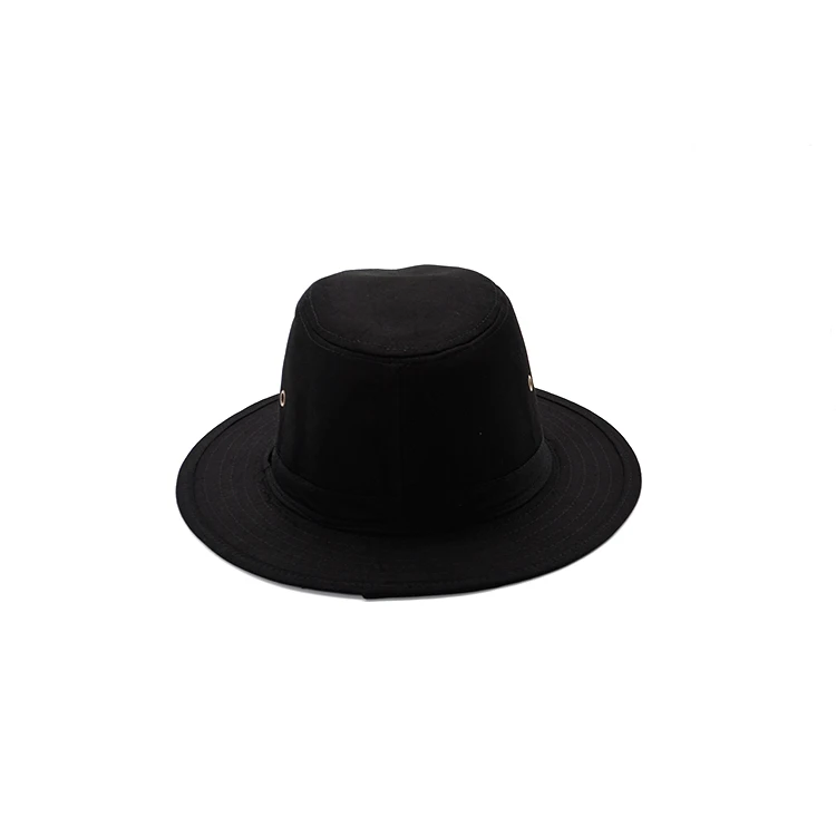 Multi-color Promotional Gift  Black Cowboy Straw Boater Hats Summer Straw Fedora Hat Women