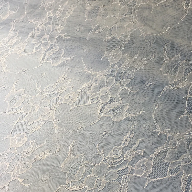 YZ209 Princess elegant style fashion dress bridal chantilly lace fabric wholesale