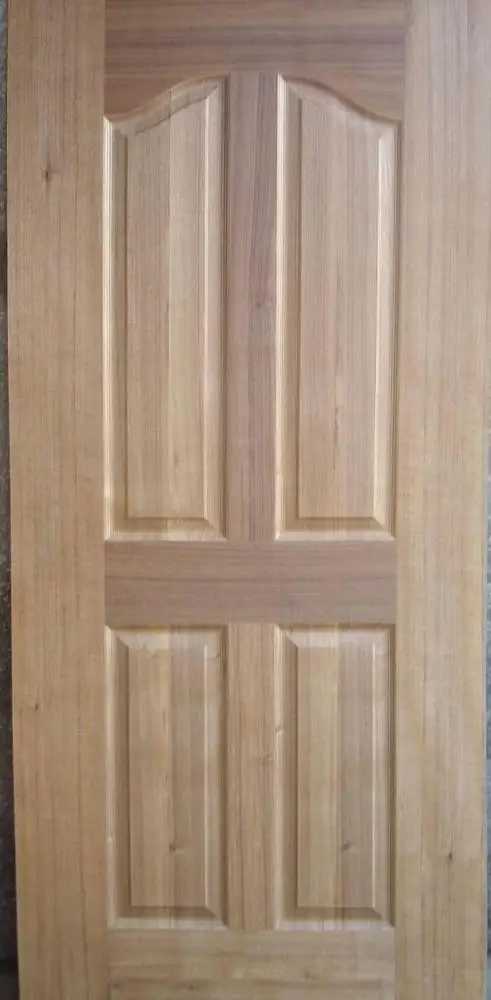 teak sapele red oak natural wood veneer  mdf door skin/door