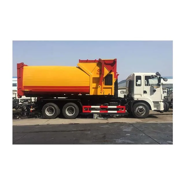 20tons RHD 6x4 hook lift roll arm hydraulic system