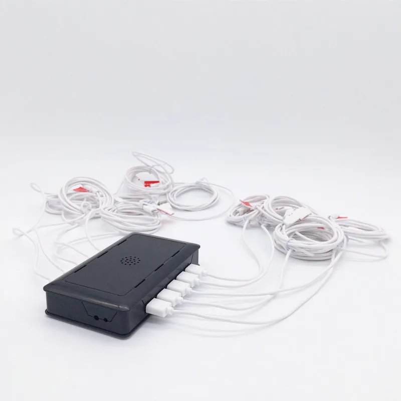 Retail display security solutions for cell phone anti theft alarm stand for mobile shop multi port security alarm system