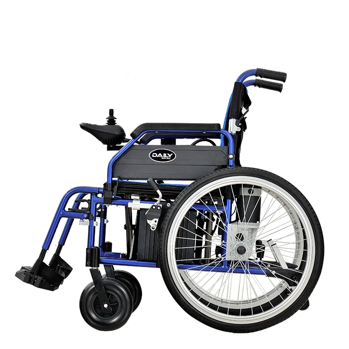 Cheapest Light Standard Lightweight Mini Portable Automatic Heavy Duty Electric Power Motorized wheelchair For Disabled People