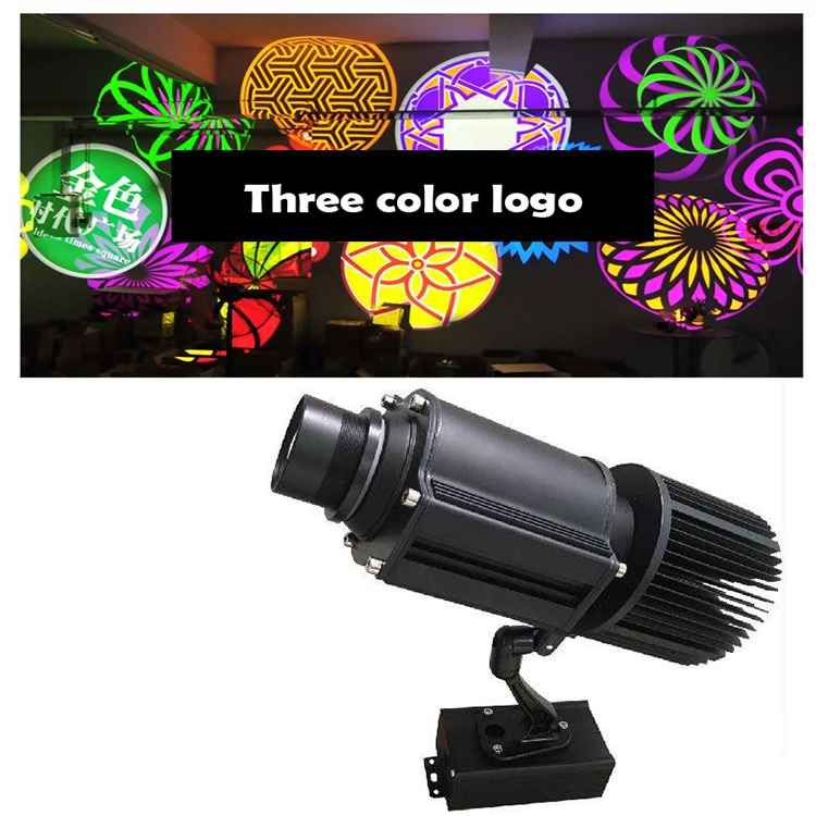 Four Logo 80W 100W 15000 Lumens LED Gobo Projector