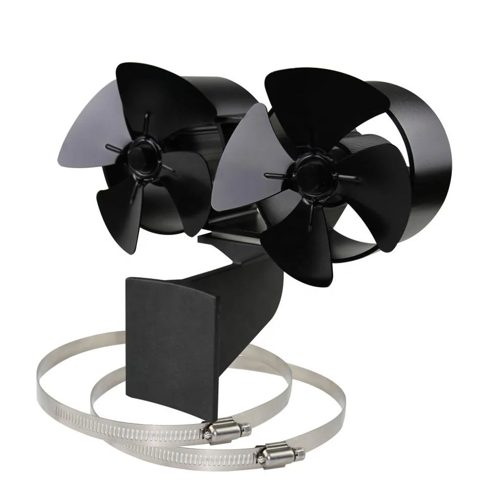 
premium twin double head patented low noise Heat Powered Eco friendly Neat874, solution for low temperature soapstone stove 
