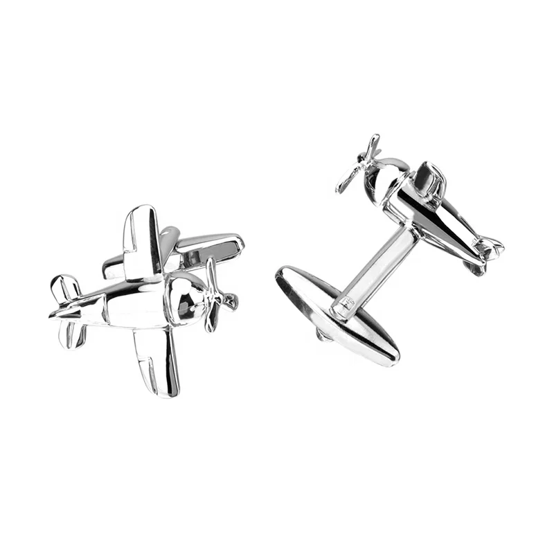 
Aircraft Model Cufflinks for Mens Novelty High quality Cuff Links Brand Fashion Fine Gift Jewelry wholesale 