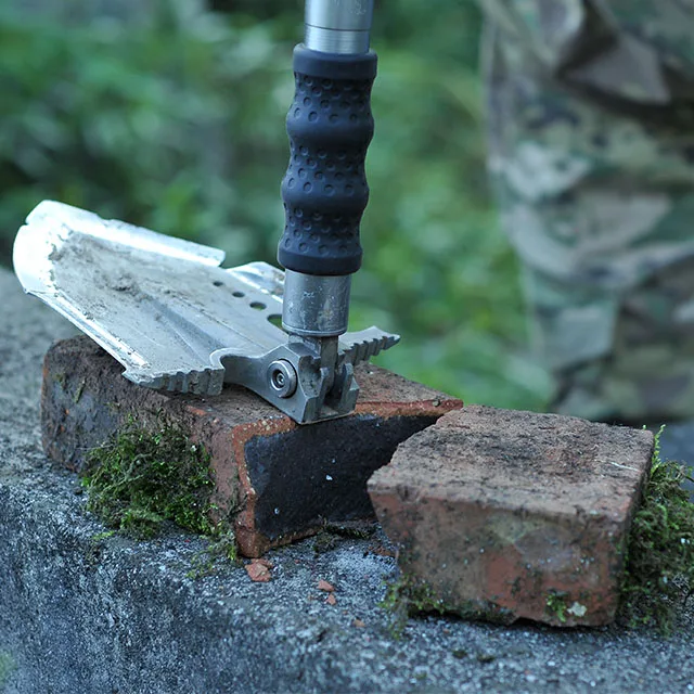 High Quality Portable Camping & Hiking Kit Multifunction Sapper Folding Snow Shovel Outdoor Hiking Survival Gear Digging Shovel