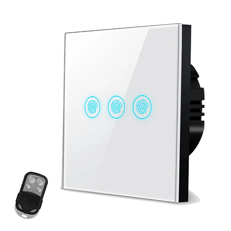 Индивидуальный заказ 3 gang 1way дистанционное управление переключатель с свет диммер