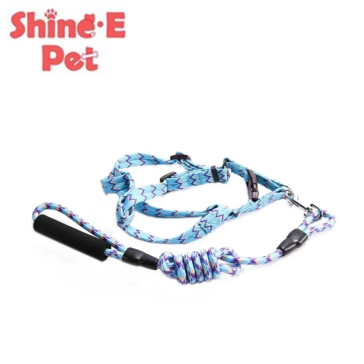 Pet Product Manufacturer Customized Dog Running Harness and Leash Set